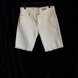 Women’s White Denim Shorts